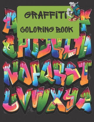 Kniha Graffiti Coloring Book Gh Creative