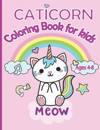 Könyv Caticorn Coloring Book for kids Colors Noumidia Colors