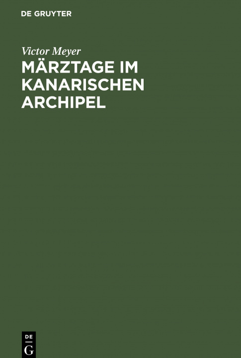 Knjiga Marztage im kanarischen Archipel 