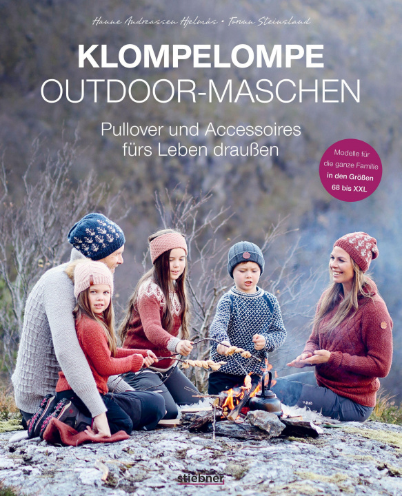 Kniha Klompelompe Outdoor-Maschen. Pullover und Accessoires fürs Leben draußen Hanne A. Hjelm?s