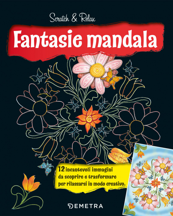 Kniha Fantasie mandala. Scratch & relax Christoph Heuer