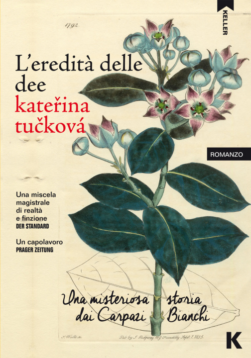 Kniha eredità delle dee. Una misteriosa storia dai Carpazi Bianchi Kateřina Tučková