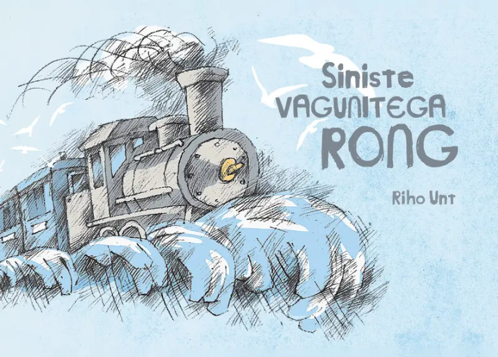 Boek Siniste vagunitega rong Riho Unt