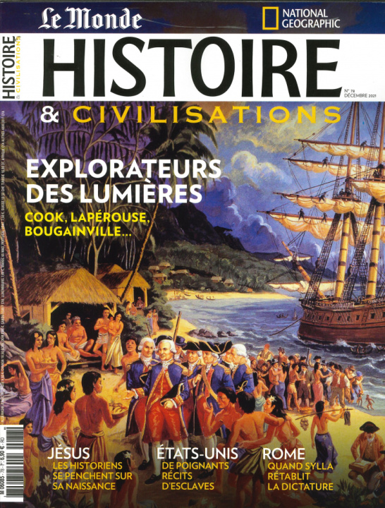 Kniha Histoire & Civilisations n°78 : Explorateurs des lumières - Décembre 2021 collegium