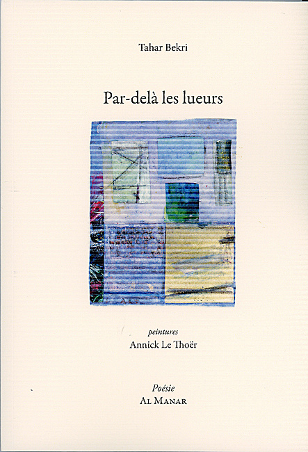 Book Par-delà les lueurs BEKRI