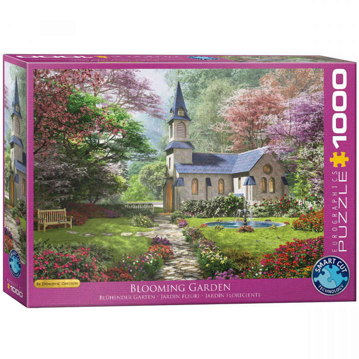 Knjiga Puzzle 1000 The Blooming Garden by Domi 6000-0964 