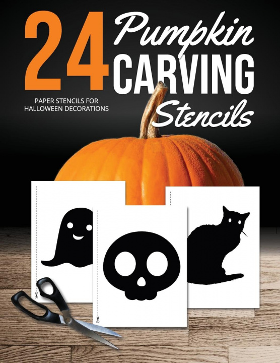 Książka Pumpkin Carving Stencils 