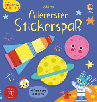 Könyv Kleine Kreativ-Werkstatt: Allererster Stickerspaß Luana Rinaldo