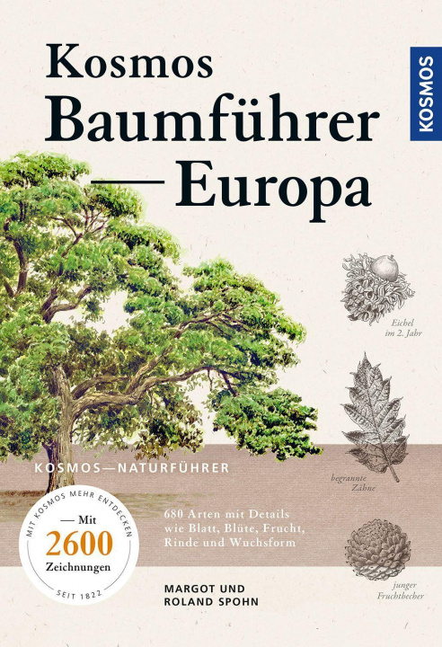Carte Der Kosmos-Baumführer Europa Roland Spohn