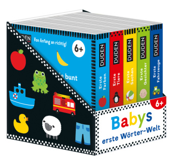 Könyv Duden 6+: Babys erste Wörter-Welt (Würfel) 