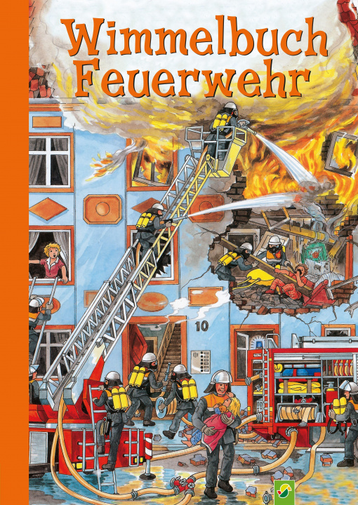 Book Wimmelbuch Feuerwehr für Kinder ab 3 Jahren 