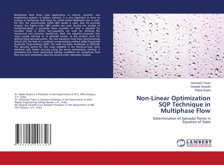 Book Non-Linear Optimization SQP Technique in Multiphase Flow Deepak Awasthi