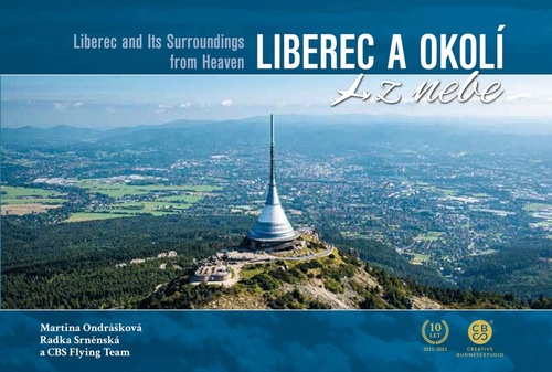 Könyv Liberec a okolí z nebe Martina Ondrášková