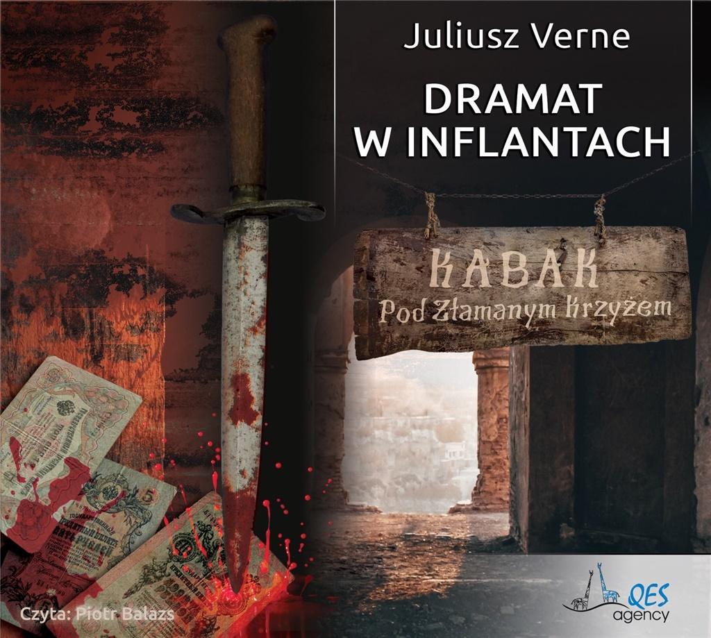 Książka CD MP3 Dramat w Inflantach Juliusz Verne