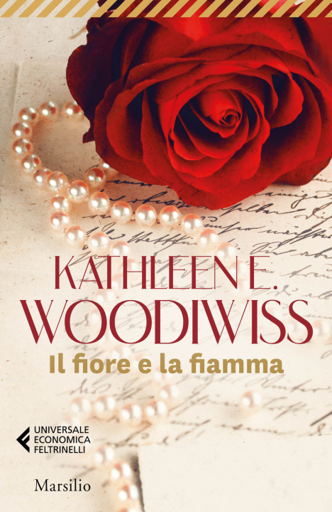 Kniha fiore e la fiamma Kathleen E. Woodiwiss