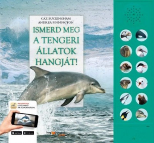 Kniha Ismerd meg a tengeri állatok hangját! Andrea Pinnington