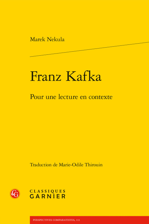 Könyv Franz Kafka Nekula marek