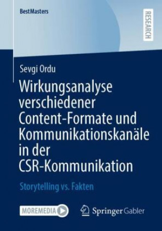 Kniha Wirkungsanalyse verschiedener Content-Formate und Kommunikationskanale in der CSR-Kommunikation 