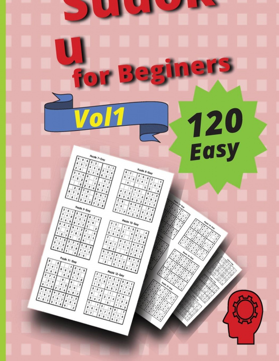 Kniha 120 Easy Sudoku for Beginners Vol 1 