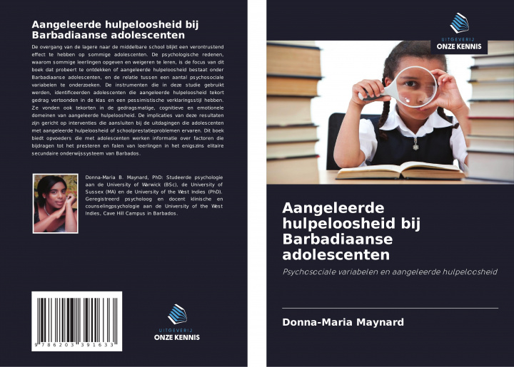 Knjiga Aangeleerde hulpeloosheid bij Barbadiaanse adolescenten Donna-Maria Maynard