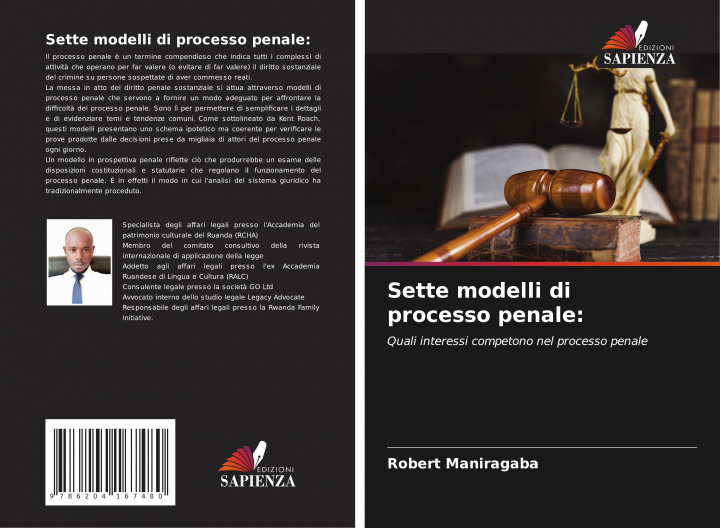 Boek Sette modelli di processo penale Robert Maniragaba