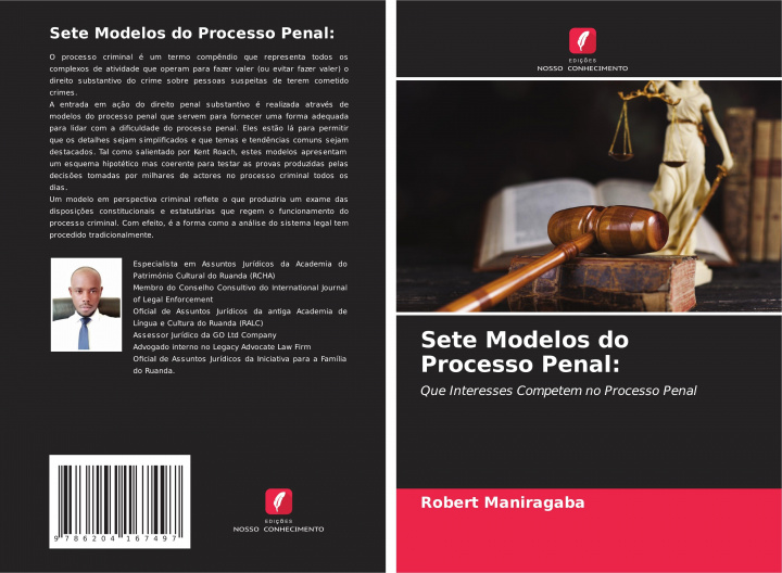 Knjiga Sete Modelos do Processo Penal Robert Maniragaba