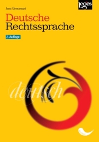Kniha Deutsche Rechtssprache Jana Girmanová