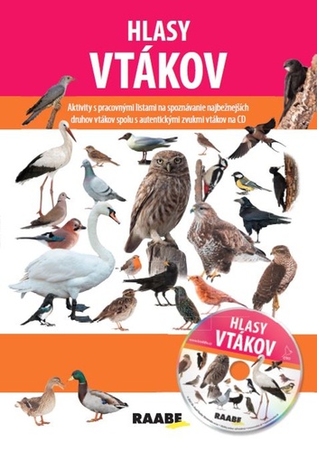 Книга Hlasy vtákov + CD 