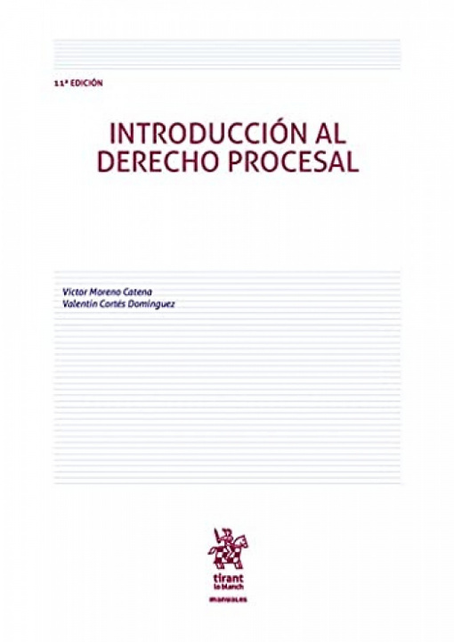 Könyv Introducción al derecho procesal VICTOR MORENO