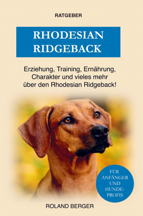 Knjiga Rhodesian Ridgeback Roland Berger