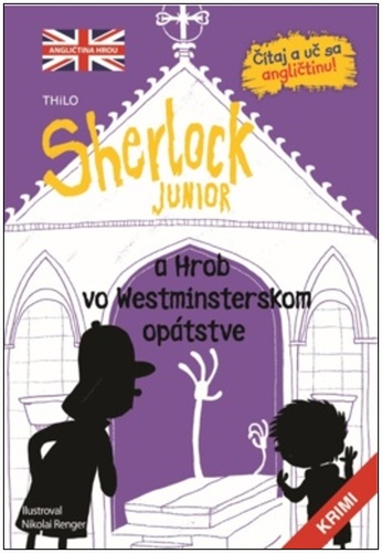 Kniha Sherlock Junior a hrob vo Westminsterskom opátstve collegium