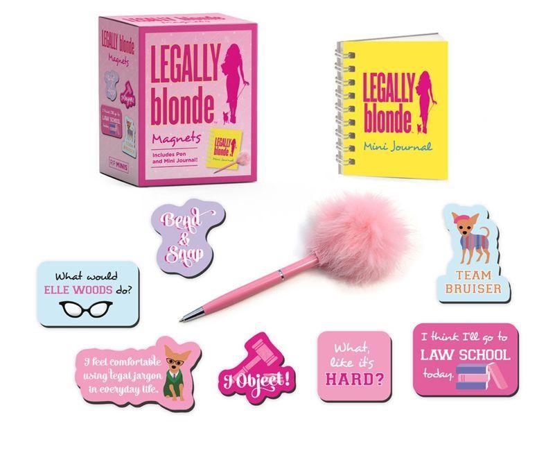 Carte Legally Blonde Magnets: Includes Pen and Mini Journal! Running Press