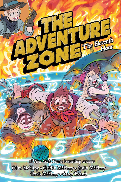 Książka Adventure Zone: The Eleventh Hour Griffin McElroy