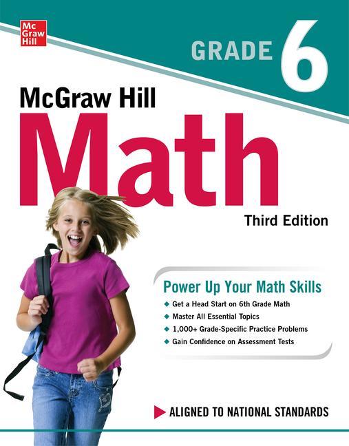 Knjiga McGraw Hill Math Grade 6, Third Edition 