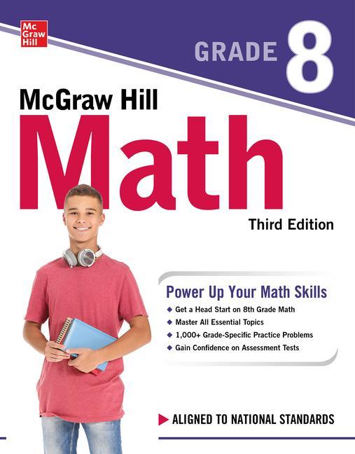 Kniha McGraw Hill Math Grade 8, Third Edition 
