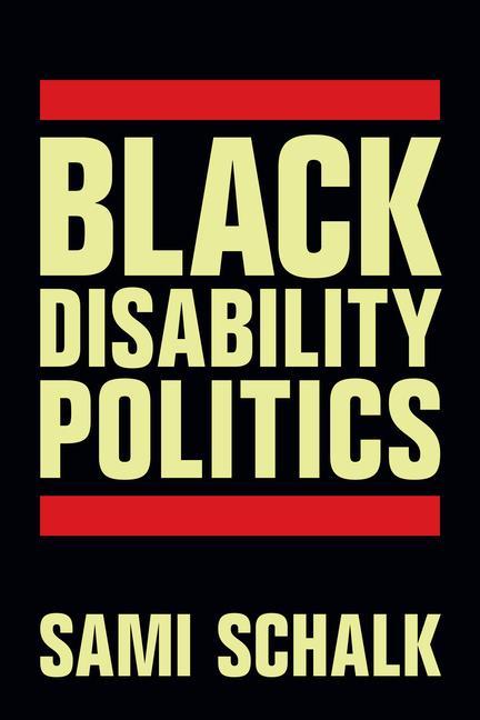 Kniha Black Disability Politics 