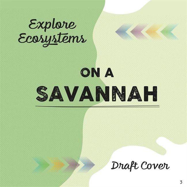Knjiga Explore Ecosystems: On a Savannah Sarah Ridley