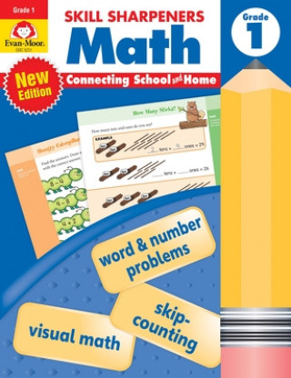 Knjiga Skill Sharpeners: Math, Grade 1 Workbook 