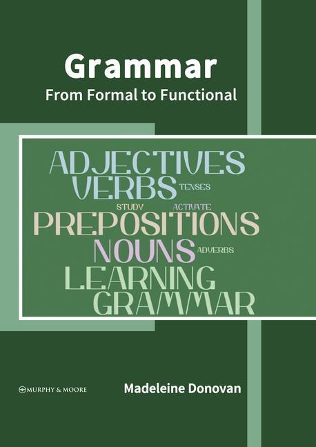 Könyv Grammar: From Formal to Functional 