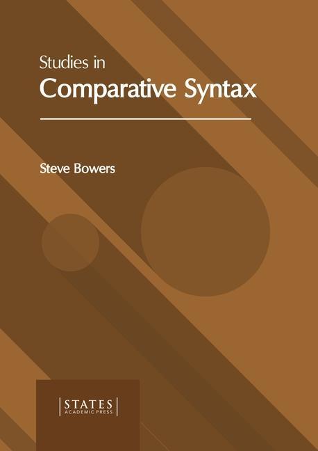 Knjiga Studies in Comparative Syntax Steve Bowers