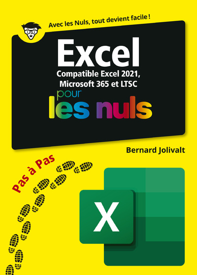 Kniha Excel 2021 Pas à pas Pour les Nuls Bernard Jolivart