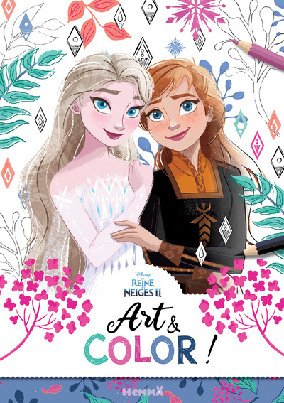 Kniha Disney La Reine des Neiges 2 - Art & Color ! collegium