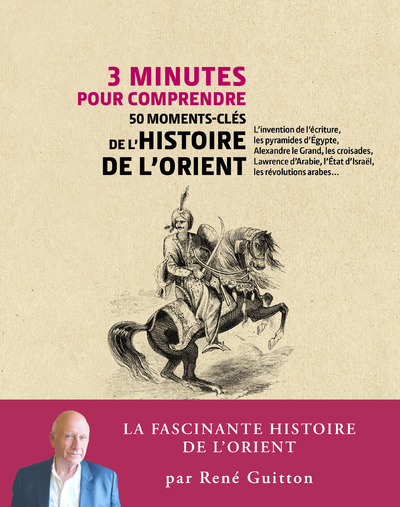 Kniha 3 minutes pour comprendre 50 moments-clés de l'histoire de l'Orient René Guitton