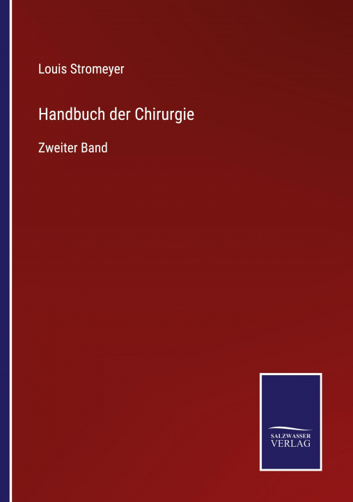 Kniha Handbuch der Chirurgie 