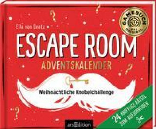 Könyv Escape Room Adventskalender. Weihnachtliche Knobelchallenge 