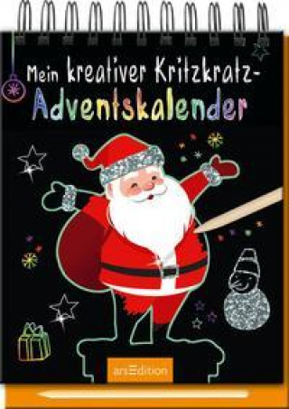 Книга Mein kreativer Kritzkratz-Adventskalender 