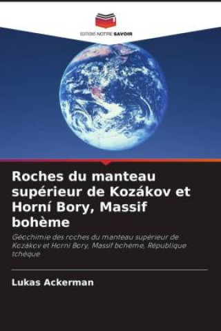 Carte Roches du manteau superieur de Kozakov et Horni Bory, Massif boheme 