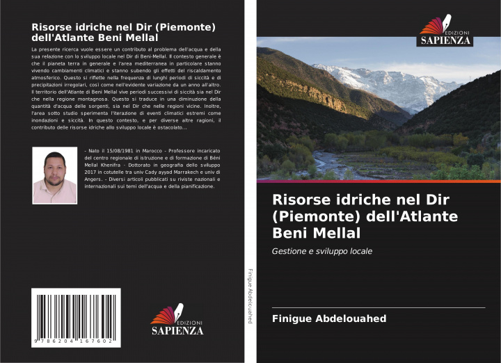 Kniha Risorse idriche nel Dir (Piemonte) dell'Atlante Beni Mellal 