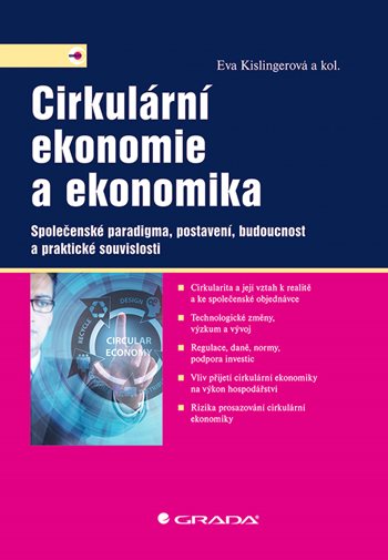 Kniha Cirkulární ekonomie a ekonomika Eva Kislingerová
