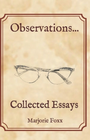 Knjiga Observations... Foxx Marjorie Foxx